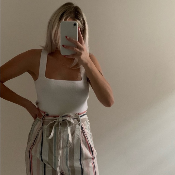 High waisted striped pants - Picture 3 of 3